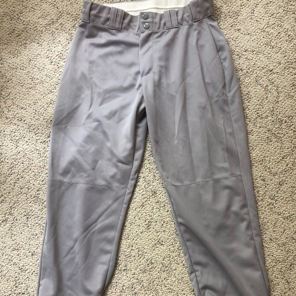 Alleson Brand Grey Softball Pants Women’s Med